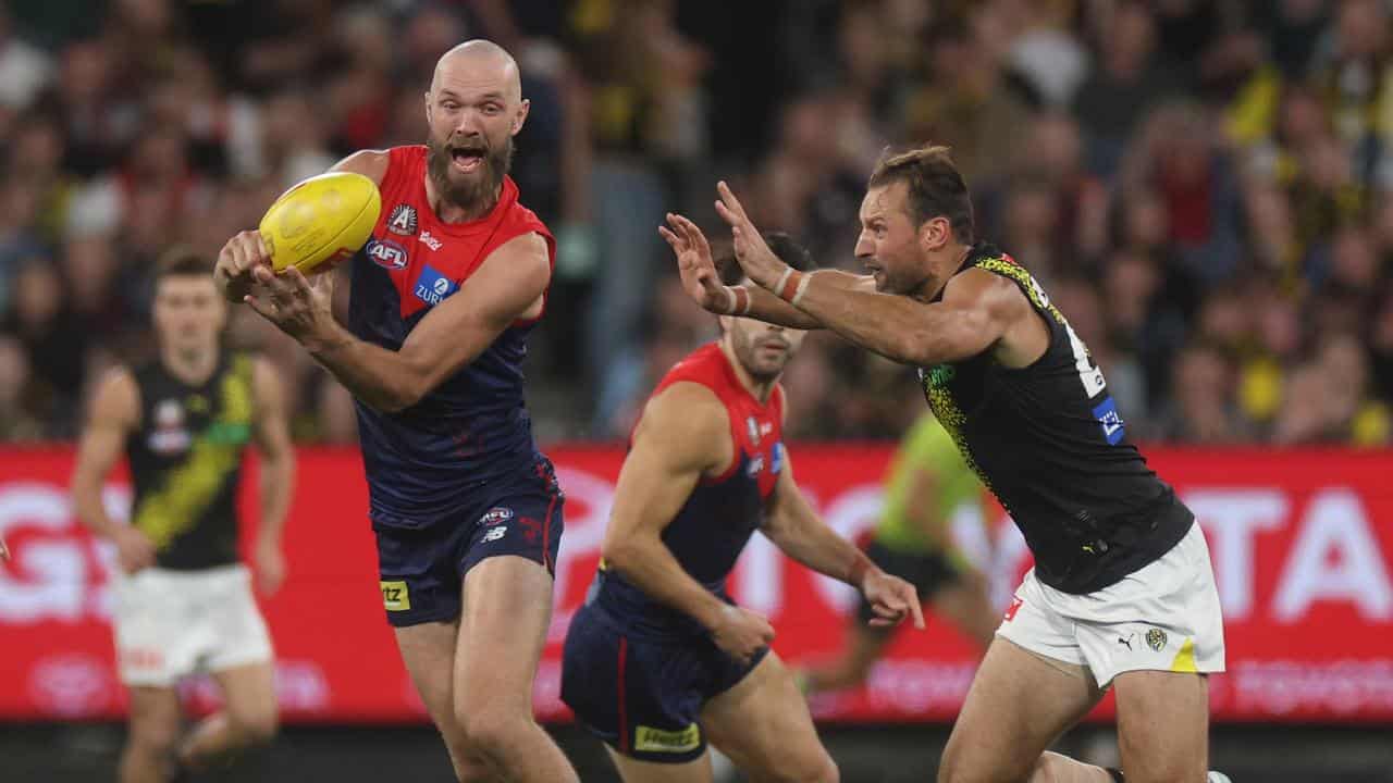 Gawn stands tall in Demons' important win over Tigers