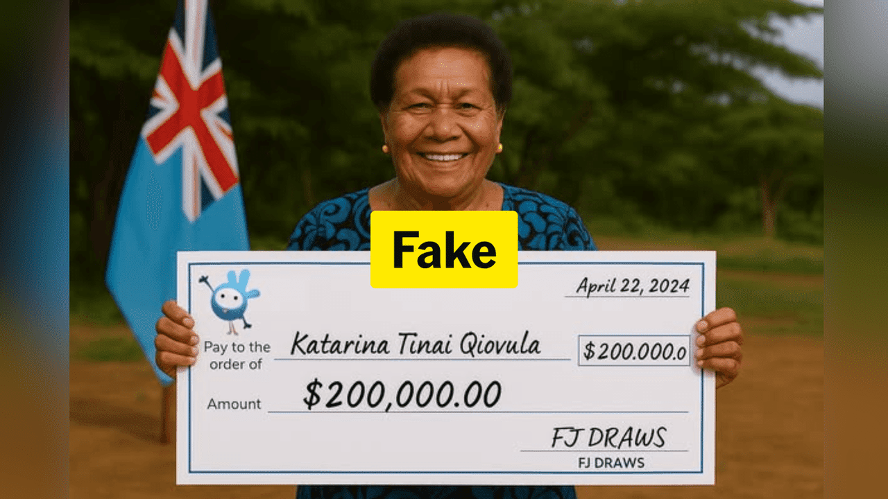 Scam ads target Fijians with fake prize claims and altered images