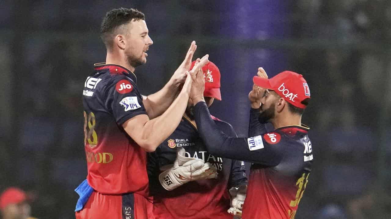 Hazlewood in the purple as Kohli hails his Aussie mate