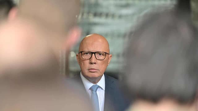 Dutton on the attack after election blitz hits a bump