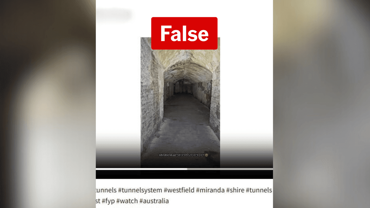 Sydney ‘secret tunnels' claim collapses under scrutiny