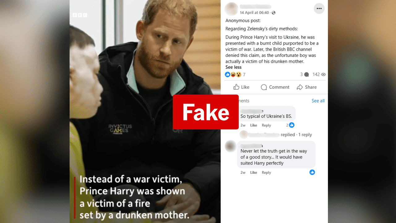 Elaborate Prince Harry disinfo push aims for mass media confusion