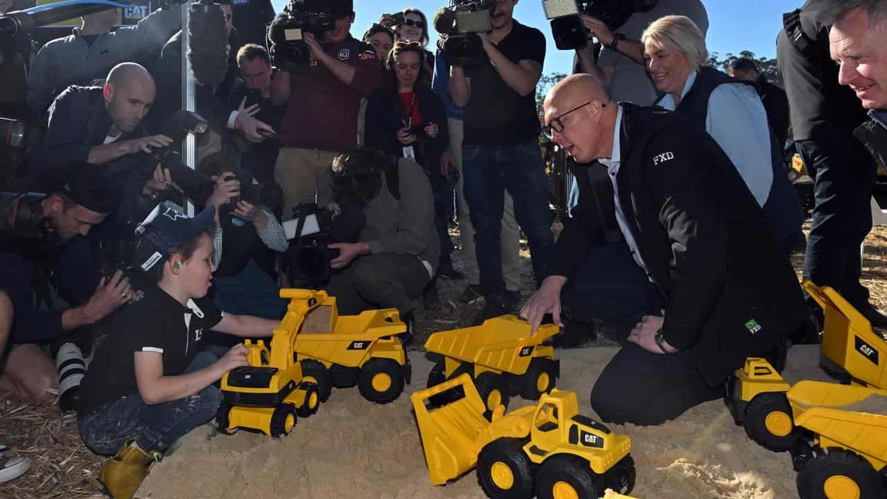 Dutton digs in for election win as polls bury chances