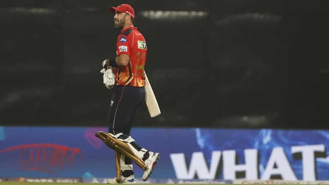 Maxwell's wretched IPL season ends with broken finger