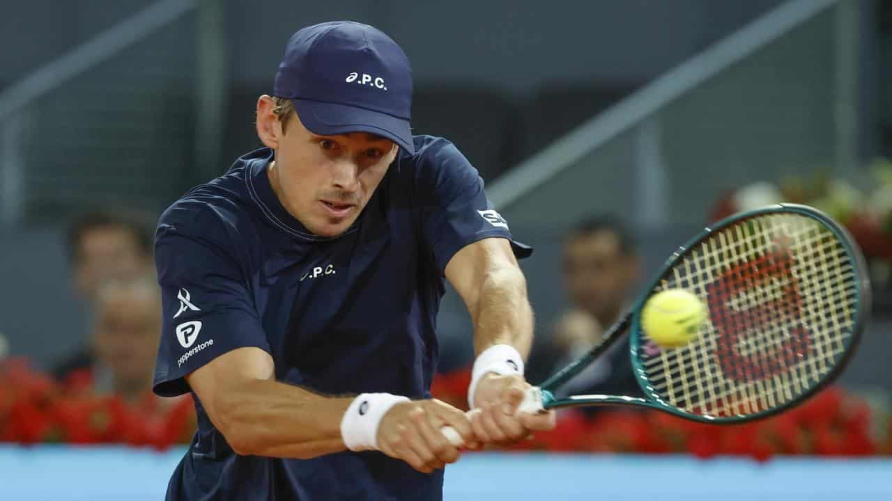 De Minaur's Madrid Open title hopes crushed