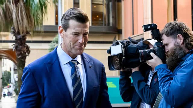 Feuding journo and veteran stare down over taped call