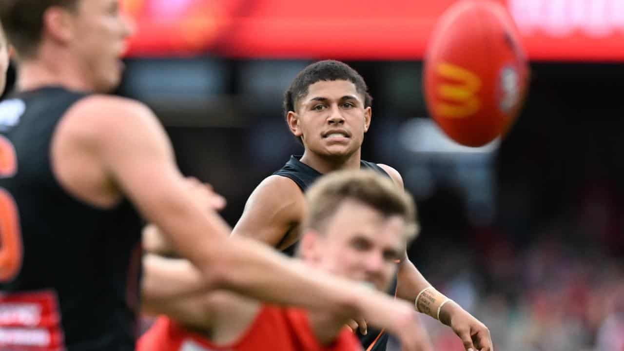 From Fiji to the SCG, Giants teen reflects on AFL debut