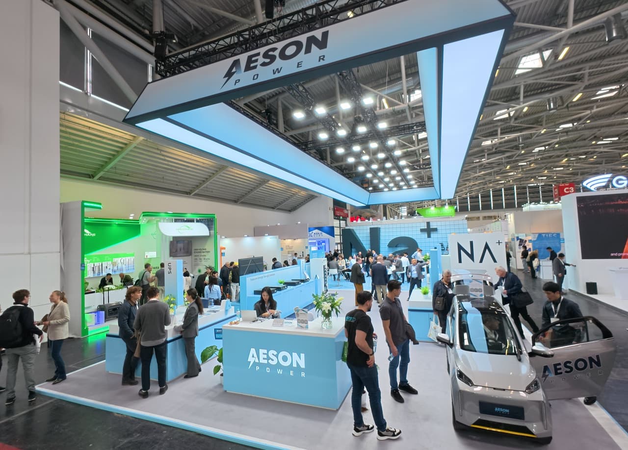 Aeson Power Showcases Innovative Sodium Battery Technology at EES Europe 2025