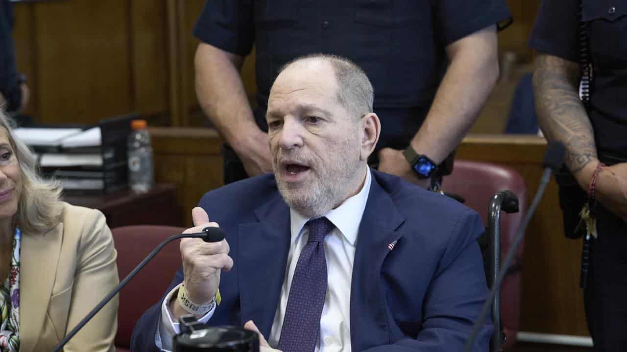 Ex-model takes the stand in Harvey Weinstein's retrial