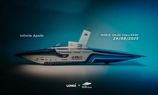 LONGi Joins Forces with Solar Car World Champion Innoptus Solar Team to Push the Boundaries of BC Technology