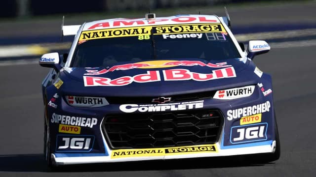 Red-hot Feeney tops Supercars practice in Tasmania