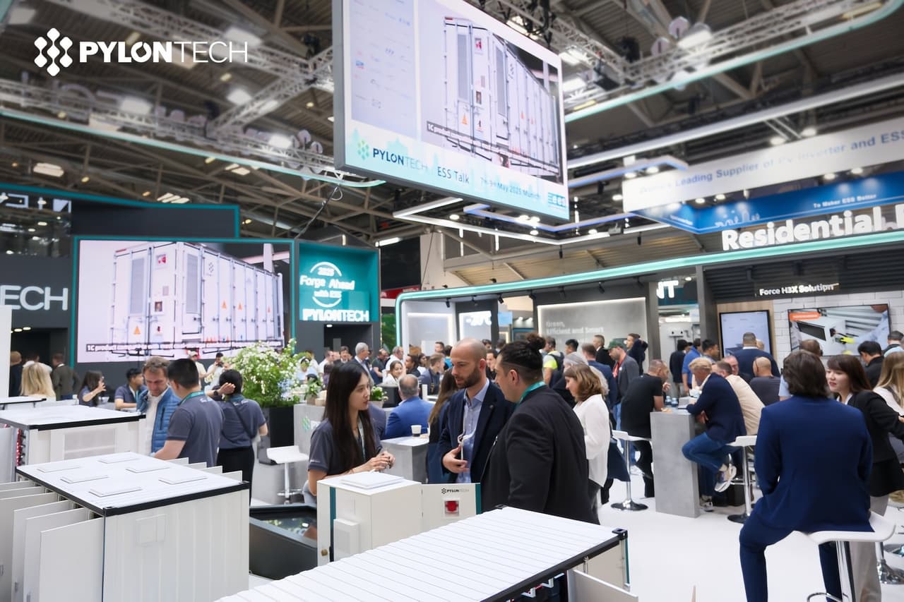 Take the Tide and Forge Ahead: Pylontech Unveils New C&I Energy Storage Solutions at Intersolar 2025