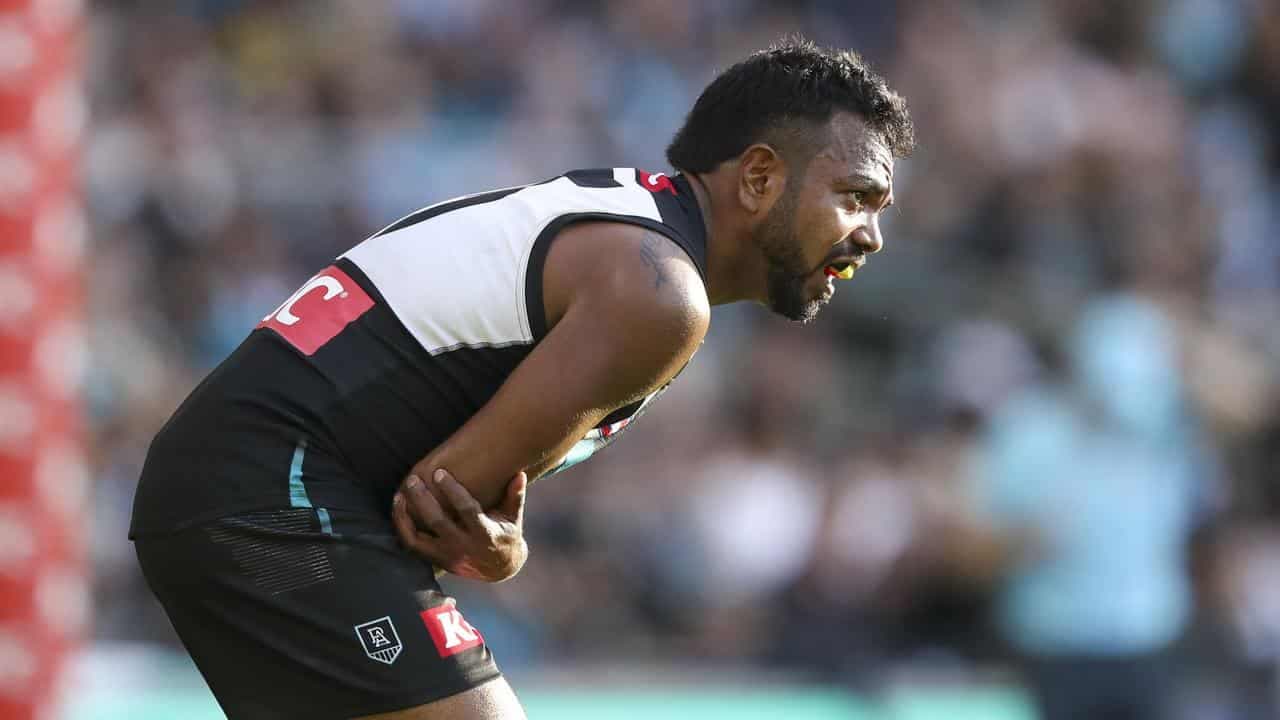 Port missed Rioli in narrow loss to Crows: Hinkley
