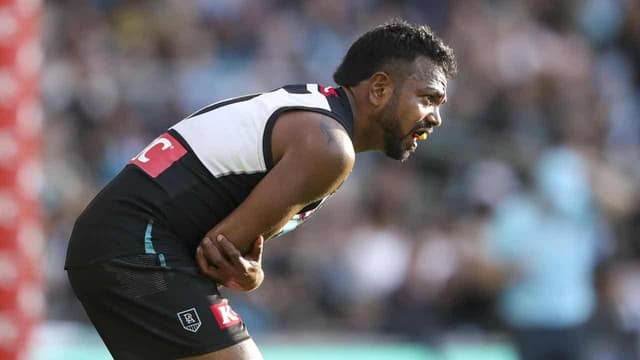 Port missed Rioli in narrow loss to Crows: Hinkley