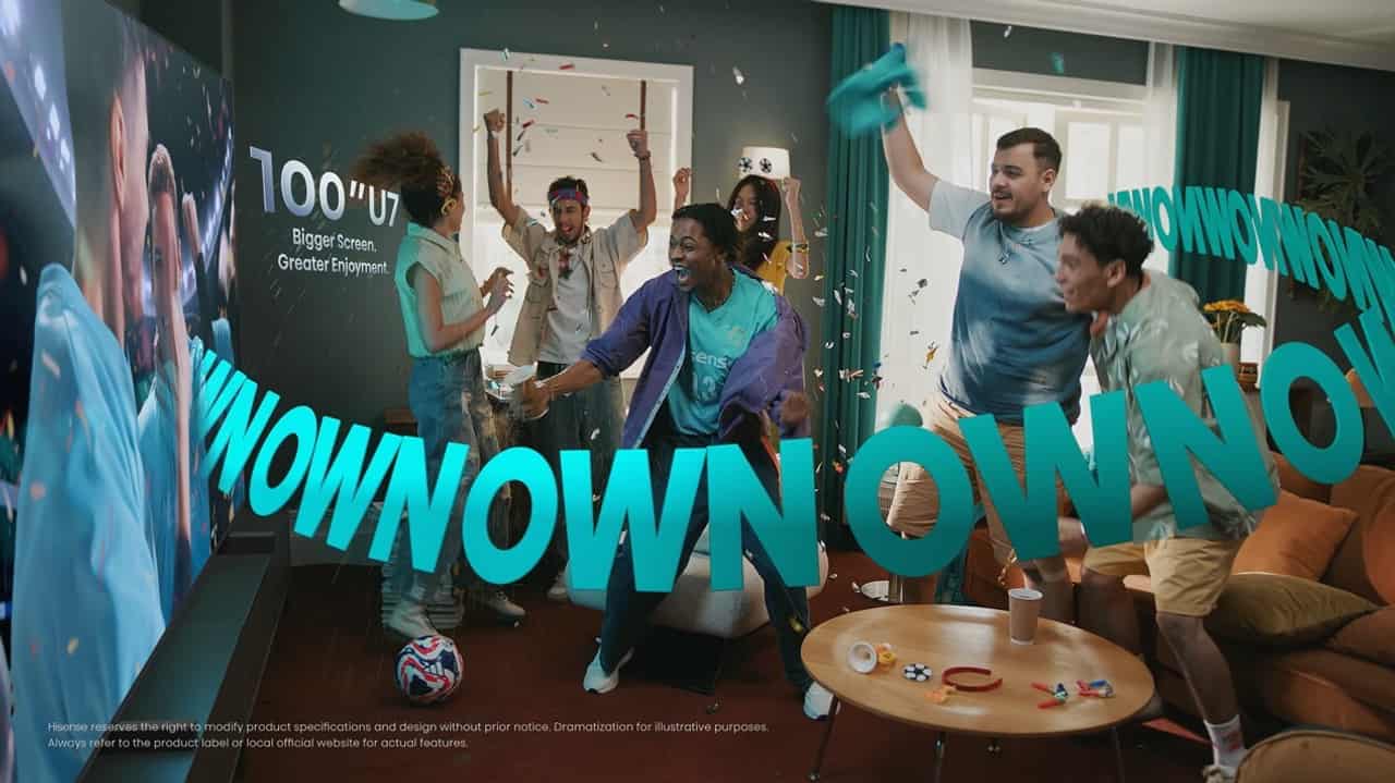 "Own the Moment": Hisense debuts new campaign celebrating its sponsorship of the FIFA Club World Cup 2025™