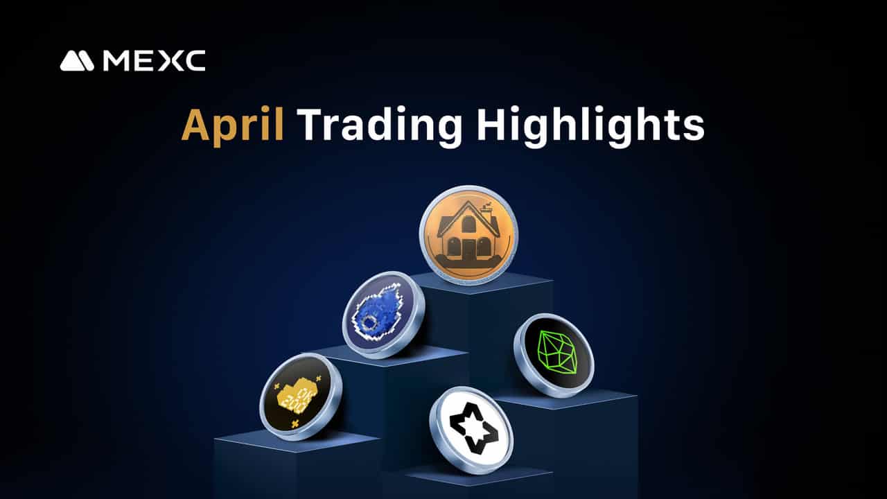 MEXC Lists 160 Tokens in April, Delivers Over 800% Returns Across Top Gainers