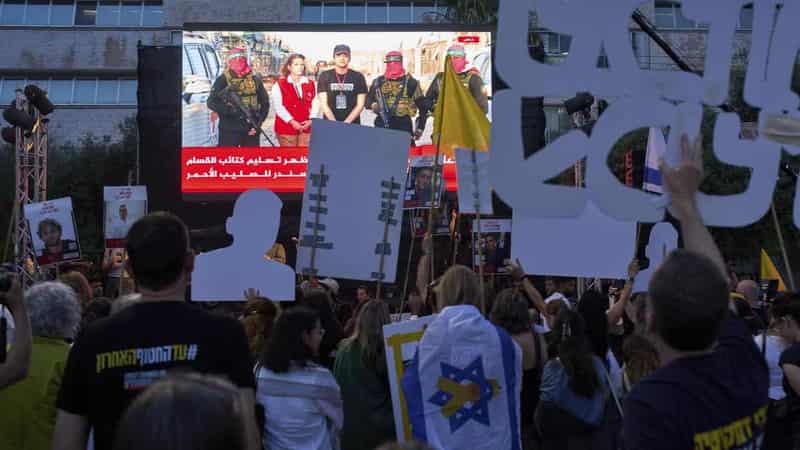 Hamas frees Israeli-American as Trump heads to Mideast