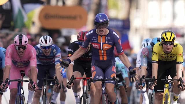 Groves fifth as Van Uden gains maiden stage win in Giro