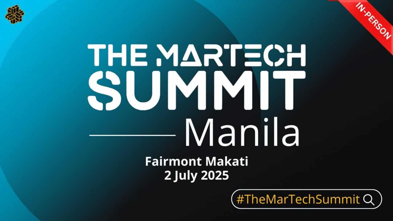 The MarTech Summit Manila, 2 July 2025 at Fairmont Makati