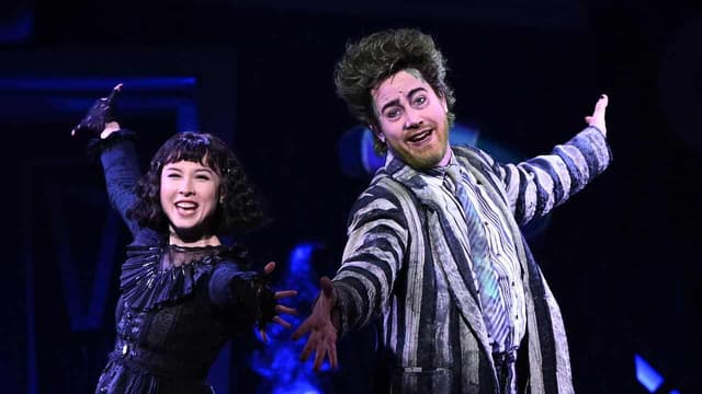 Eddie is Perfect as ghost with the most in Beetlejuice