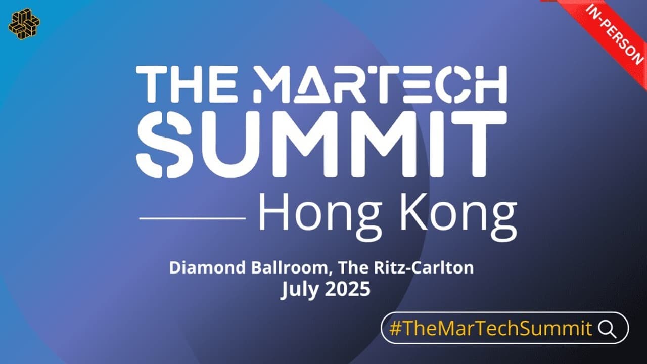 The MarTech Summit Hong Kong, 8 July 2025 at The Ritz-Carlton