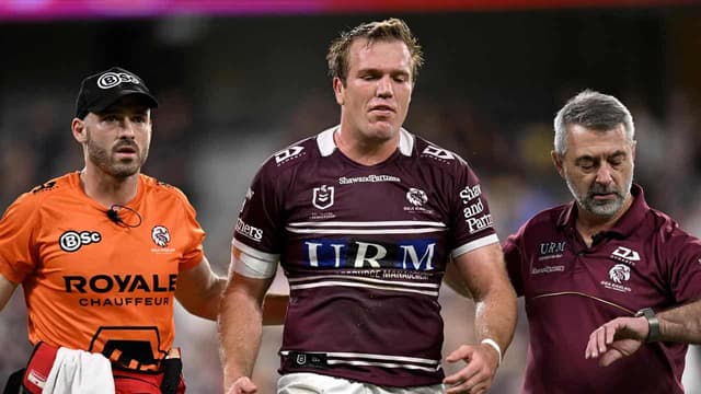 Head injury to NSW Origin skipper sours Manly's win