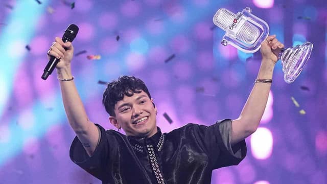 Austria's JJ wins Eurovision crown with Wasted Love