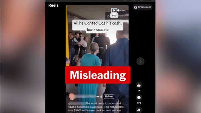 Claim man arrested for cash withdrawal attempt short-changes truth