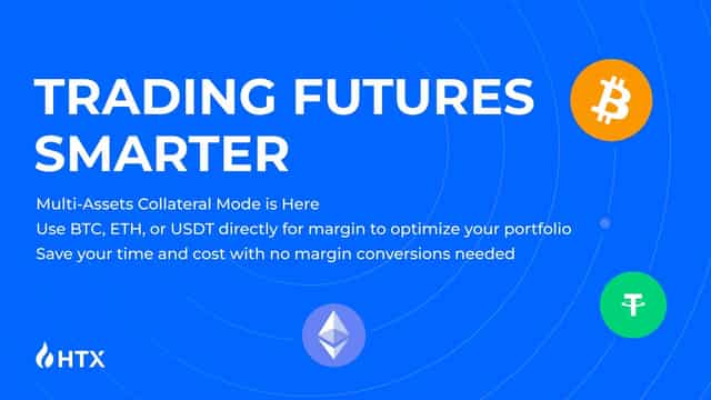 HTX Launches Multi-Assets Collateral Mode for USDT-Margined Futures, Empowering Traders With Enhanced Capital Efficiency