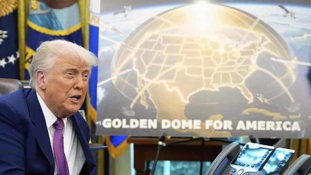 Trump announces 'Golden Dome' US defence shield design