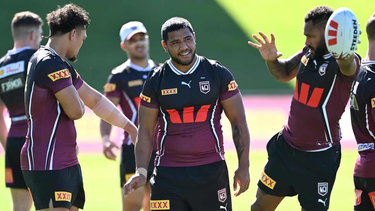Maroons prop's Origin plea for refs to 'let it slide'