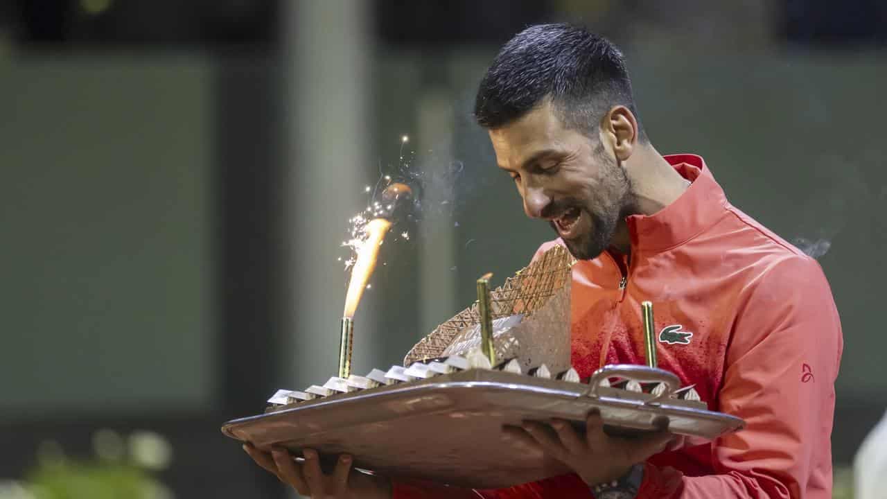 Djokovic enjoys fine 38th birthday gift with Geneva win