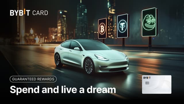 Bybit Card Rolls Out New Lucky Draw for Guaranteed Wins Including a Tesla