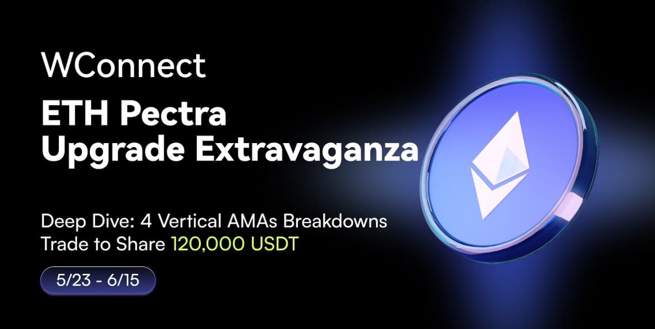 CoinW's WConnect Launches $120,000 Rewards Campaign to Celebrate Ethereum's Pectra Upgrade