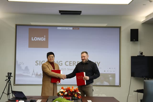 102MW! LONGi signs supply agreement with Finnish energy company for Hi-MO X10 back contact modules