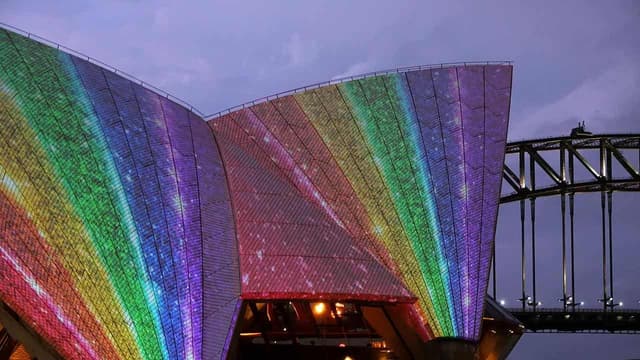 Rainbow buildings to highlight 'invisible' issue