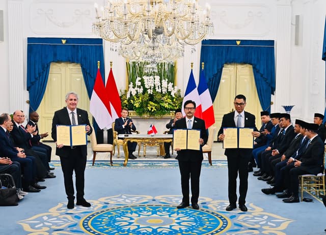 Witnessed by President Prabowo and President Macron, PT SMI Explores the Potential for Financial Support Related to Hydrogen Utilization for Electrification