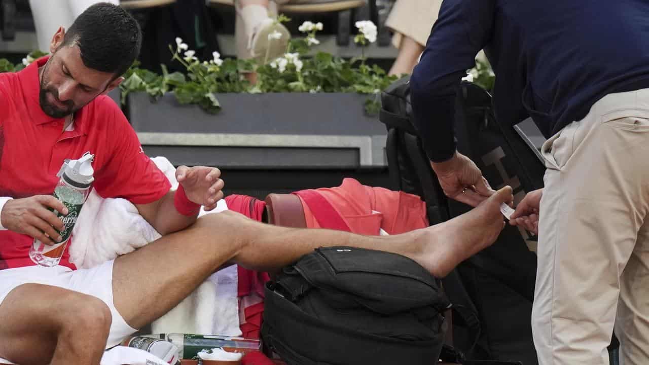 Djokovic wins to spoil emotional day for French tennis