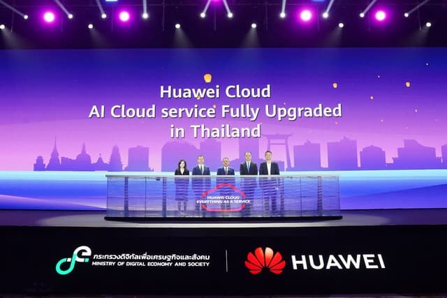 MDES and Huawei Cloud Announced Joint Initiative to Accelerate Thailand's Agenda to Become the AI Hub in ASEAN