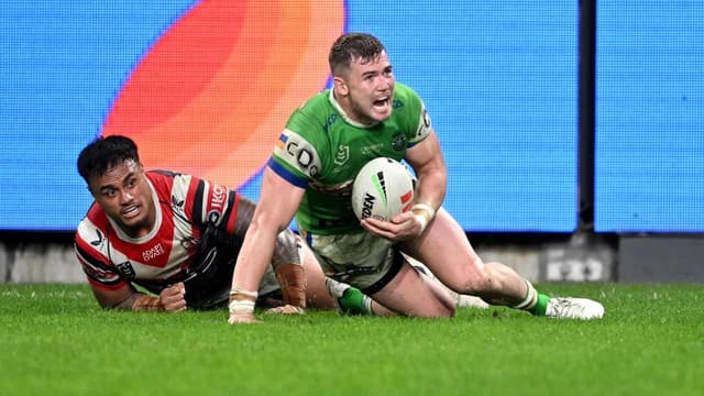 Youthful Raiders overpower Roosters in NRL win