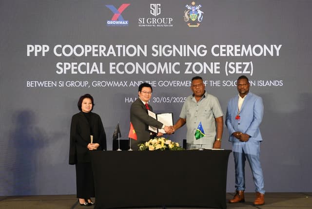 SI Group Signs Exclusive MOU in Support of Solomon Islands' First Special Economic Zone