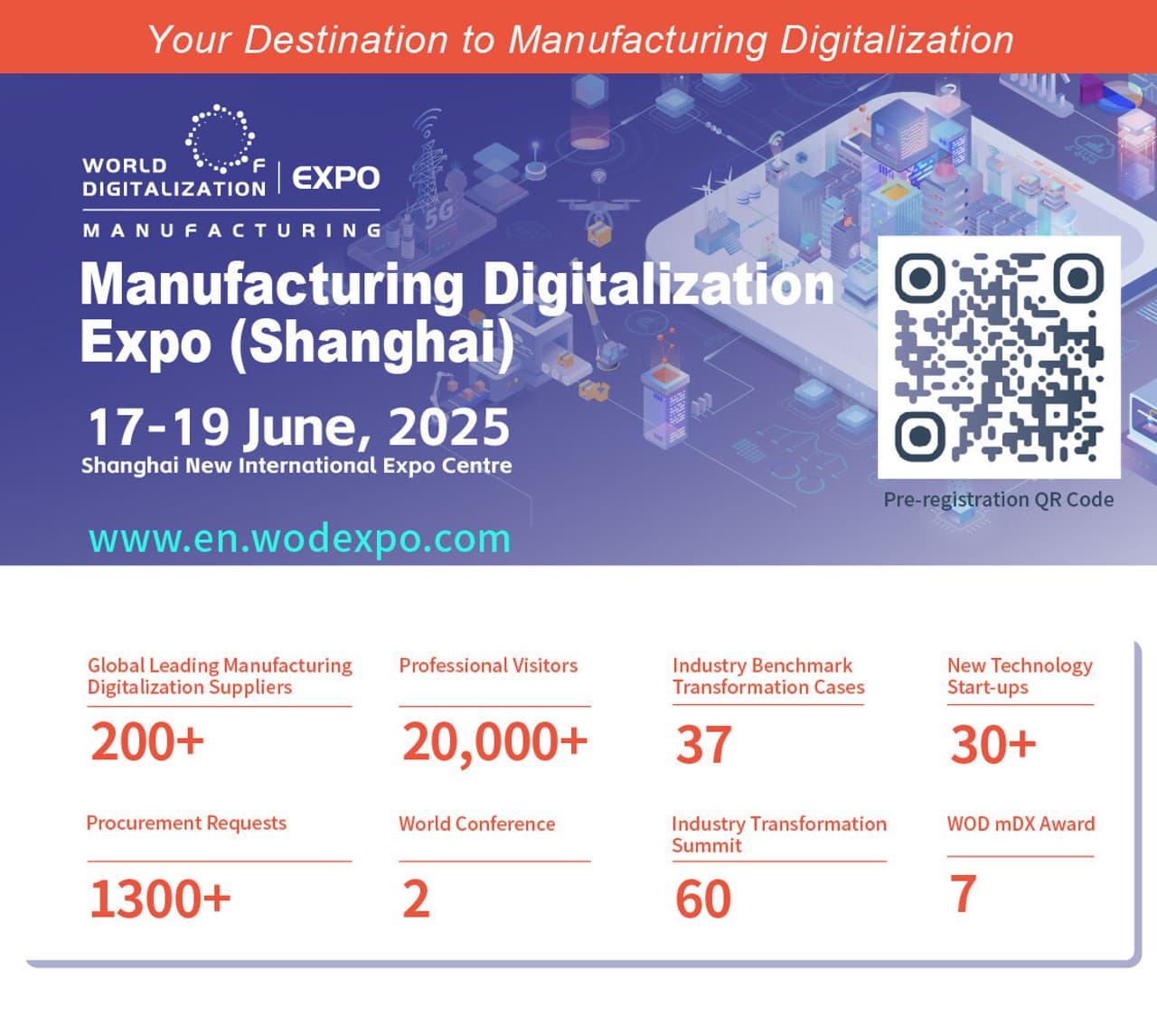 Join the Manufacturing Digitalization Expo 2025 in Shanghai, June 17-19!