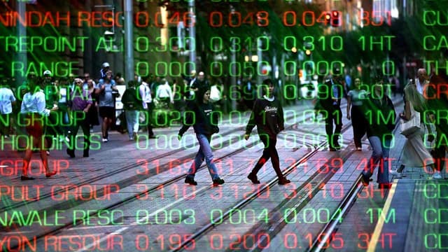 Banks help Australian shares climb to three-month high