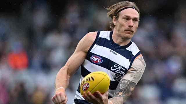 Geelong star defender in the clear over brutal bump