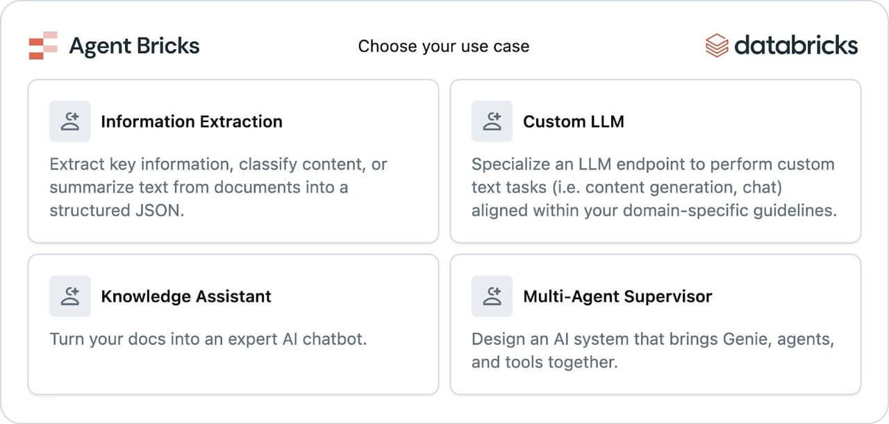 Databricks Launches Agent Bricks: A New Approach to Building AI Agents