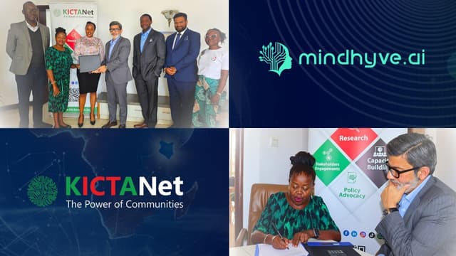 MindHYVE.ai and DV8 Infosystems Sign MoU with KICTANet to Co-Develop Kenya's National AI Policy