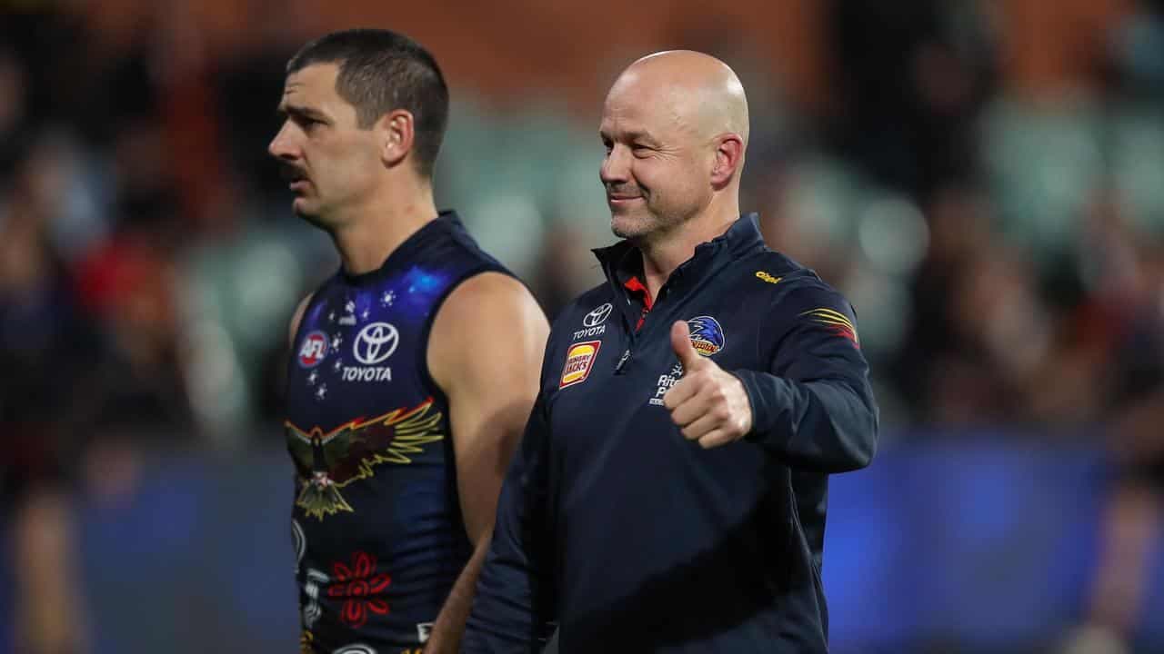 Crows coach laments 'unfair' report involving veteran