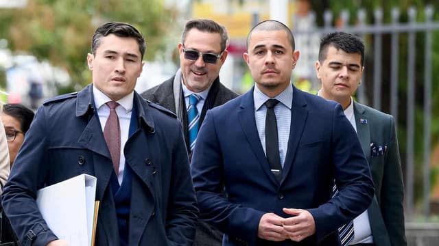 Cop who left bashed victim in fear spared further jail