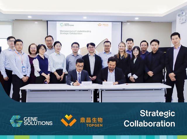 Gene Solutions and Topgen Join Forces to Advance Precision Oncology All Over China