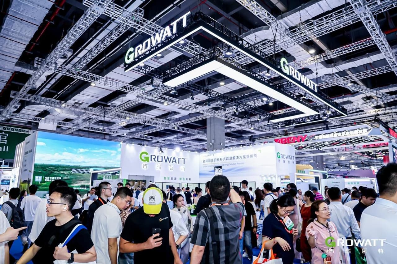Exploring Growatt's Latest PV and Energy Storage Innovations at SNEC 2025